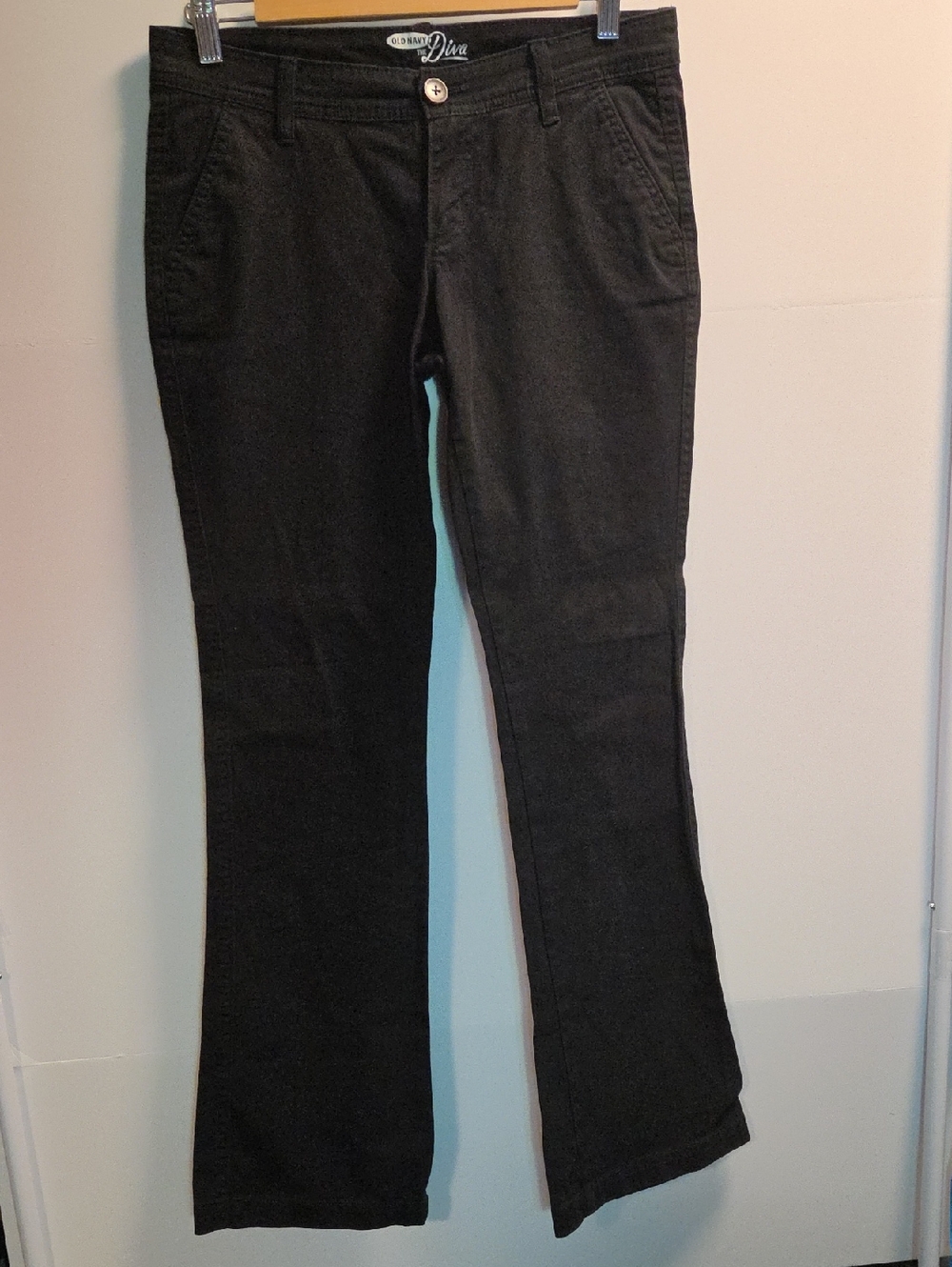Diva Black Flare Jeans Size 2